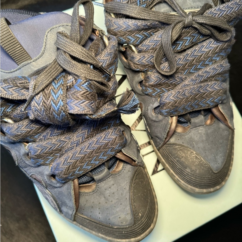Lanvin Blue Men's Sneakers